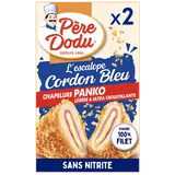 Escalope cordon bleu poulet Panko, PERE DODU, Union Européenne, 2 pièces, 200g