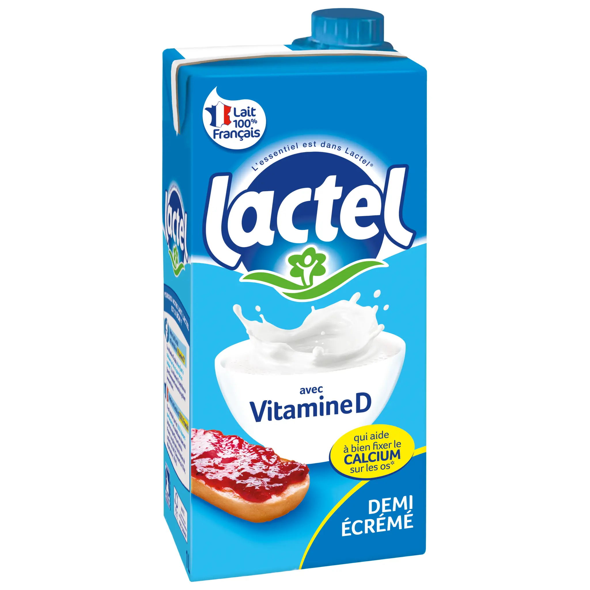 LACTEL Lait demi-écrémé