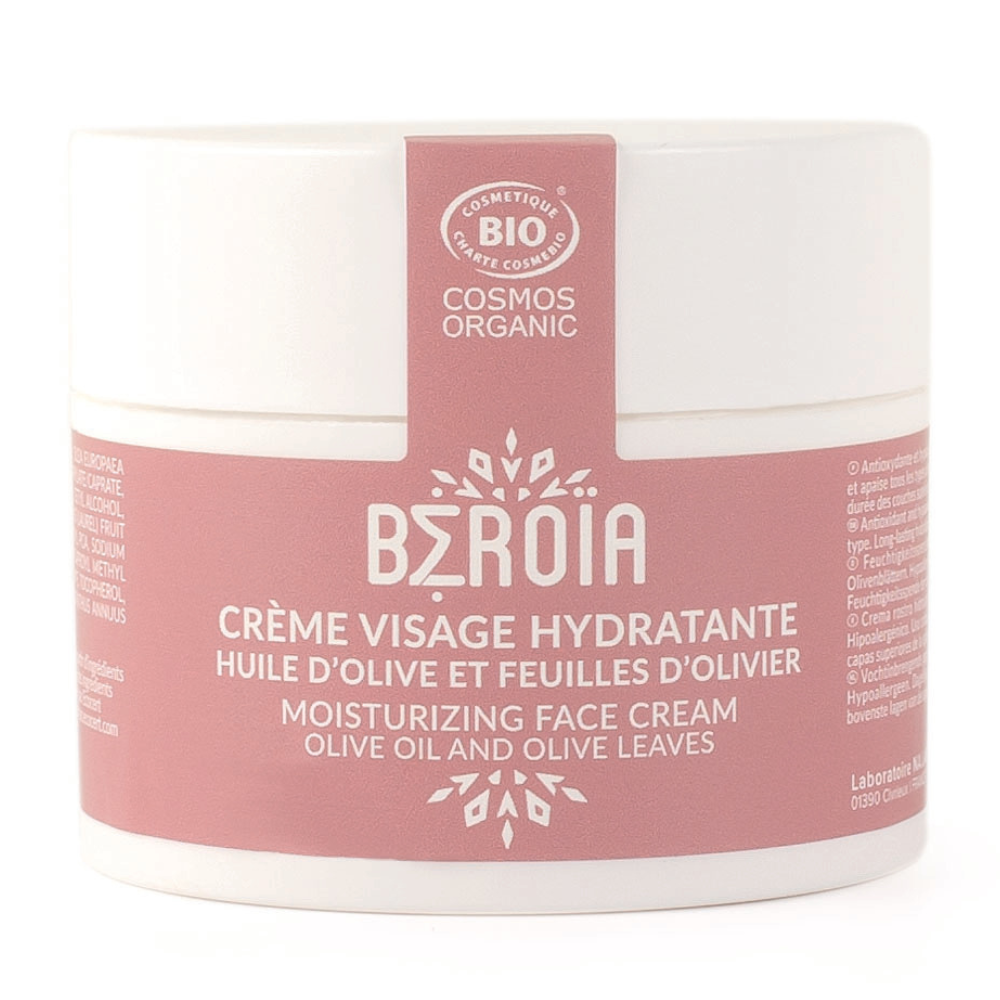 Crème visage hydratante - tous types de peaux