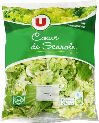 Salade coeur de scarole, U (250 g)