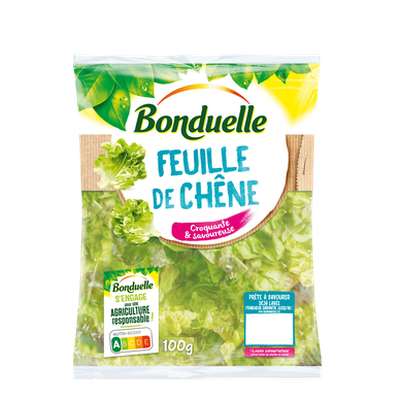 Feuilles de chêne vertes, Bonduelle (100 g)