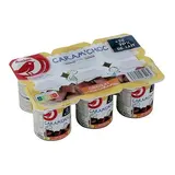 Auchan Crème dessert au chocolat saveur caramel, 6x60g