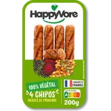 Chipos végétales aux herbes de Provence HAPPYVORE 200g