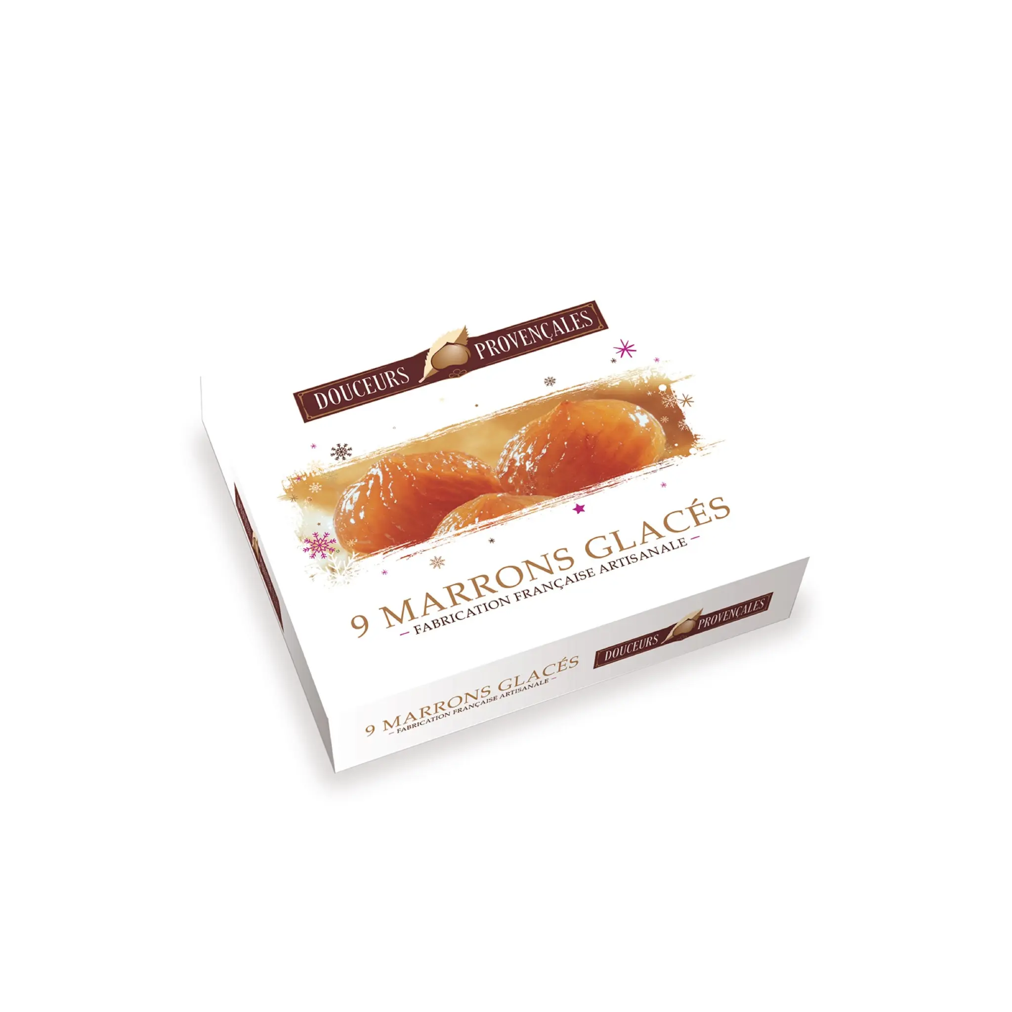 CONFISERIE AZUREENNE Coffret de marrons glacés douceurs provençales