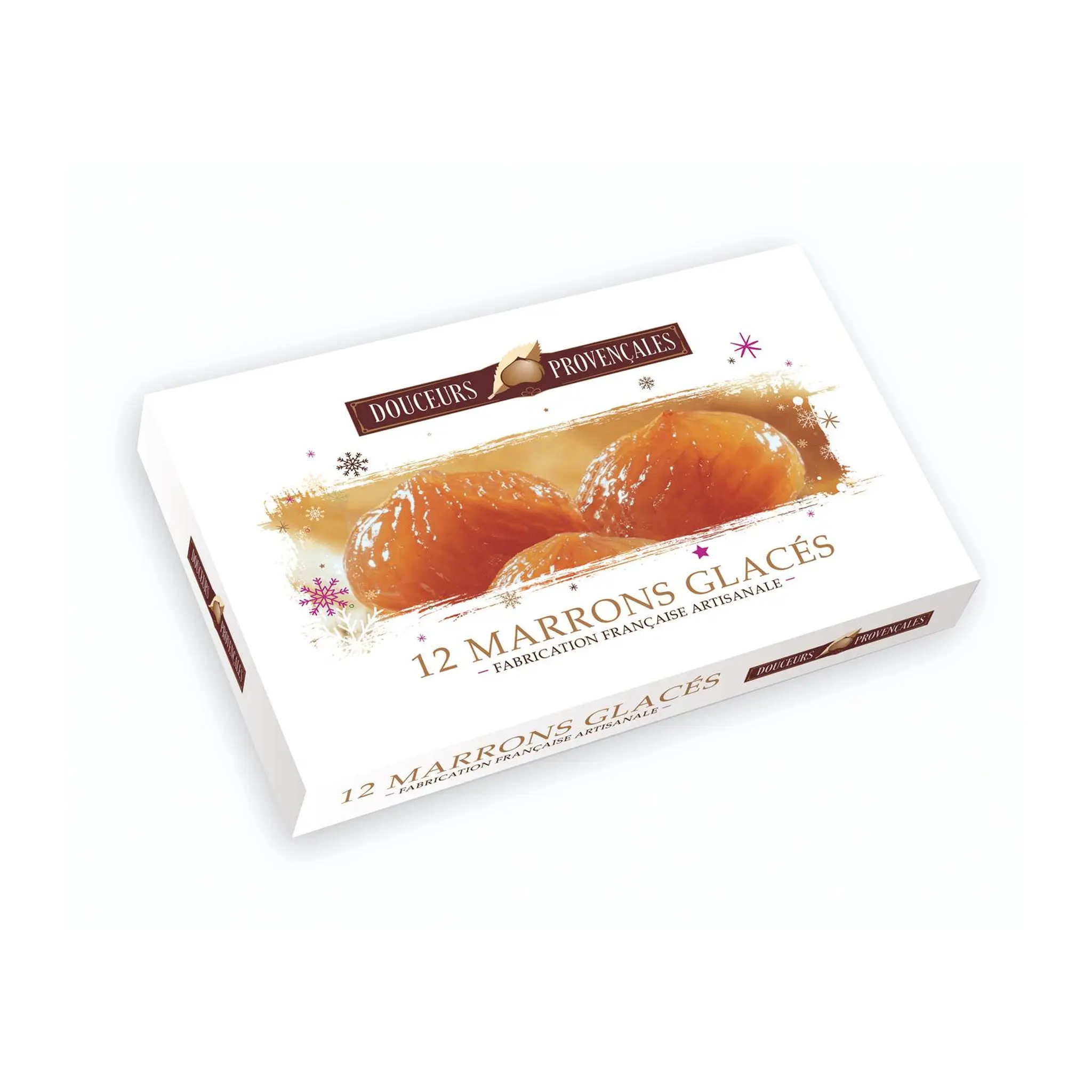 DOUCEURS PROVENCALES Coffret de marrons glacés artisanales
