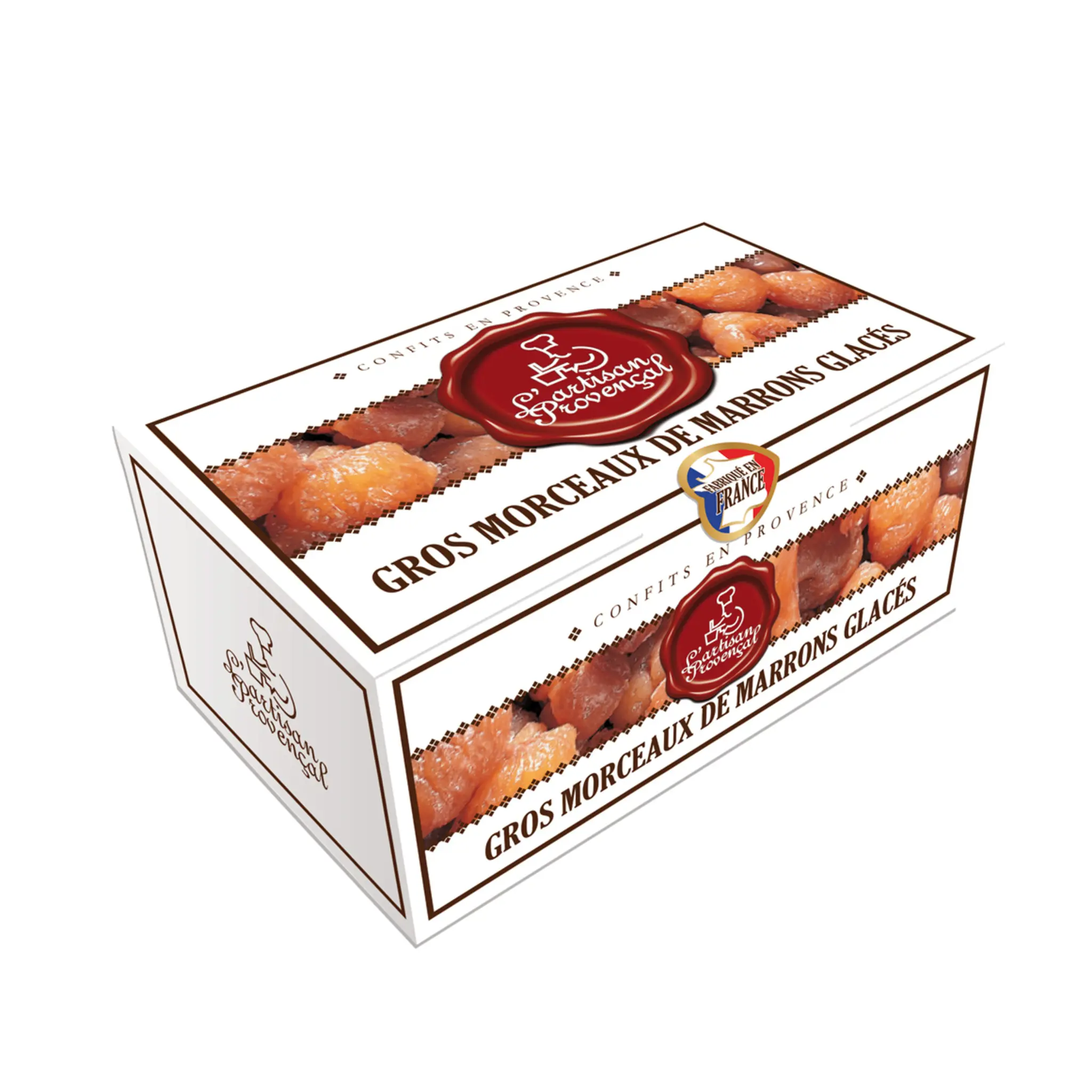 L'ARTISAN PROVENCAL Gros morceaux de marrons glacés