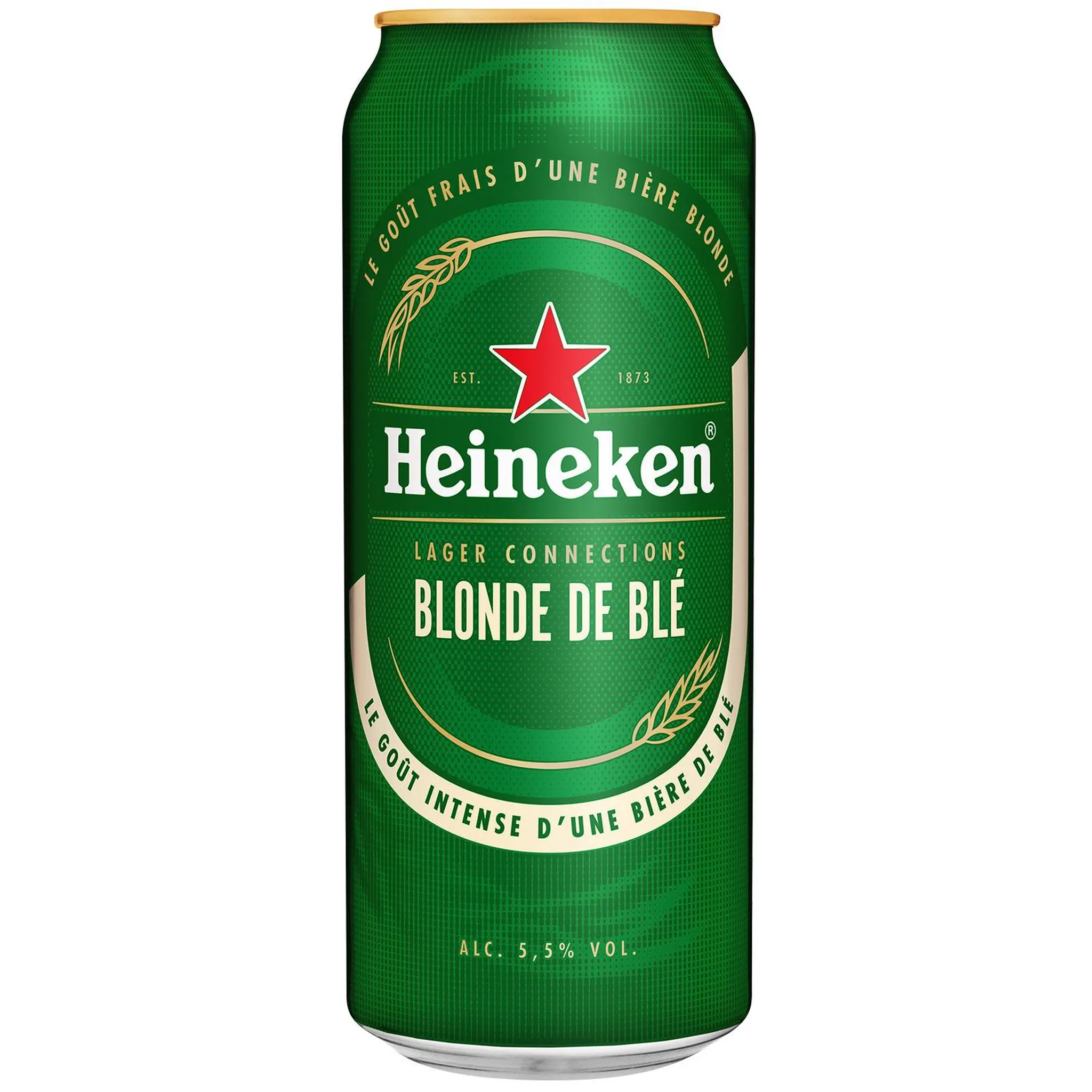 HEINEKEN Bière blonde de blé 5,5% boîte