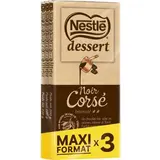 Chocolat noir corsé, Nestlé dessert MAXI FORMAT LOT DE 3 (3 x 200 g)