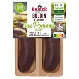 Bahier Boudins à l'Ancienne aux Pommes, 2x125g