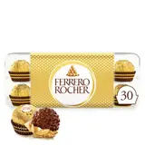 Ferrero Rocher Fines Gaufrettes Enrobées De Chocolat Au Lait Noisettes  x30 375g