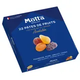 Pâtes de Fruits Framboise Poire Abricot et Cassis MOTTA