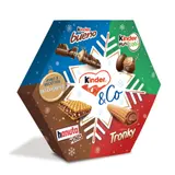 Assortiment de Biscuits et Chocolats Cacao & Noisettes KINDER & CO