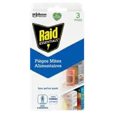 Piéges mites alimentaires sans insecticides RAID ESSENTIALS x3