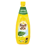 Huile de tournesol FRUIT D'OR - Bouteille 1L