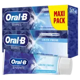 White dentifrice artic fresh ORAL-B 3D 2x75ml