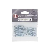 Cheville expansion + vis 4x32mm x10