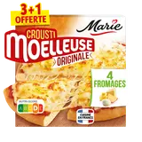 Pizza Crousti Moelleuse 4 Fromages MARIE 4x390g 1,56kg