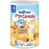 P'tite céréale vanille avec céréales complètes dés 6 mois NATURNES 415g
