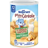 P'tite Céréale saveur Noisette Biscuit avec céréales complètes dés 12mois NATURNES 415g