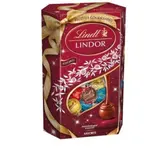 Lindt Cornet de chocolats Lindor assorti burgundy 562g