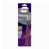 Cora Pinceaux n°2 / 8 / 12, 3  pinceaux