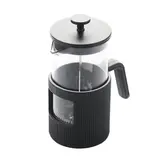 Point virgule Cafetière à piston en fonte et verre borosilicate, 1 pièce