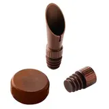 Point virgule Set à vin avec ouvre-bouteille, bouchon à vin et bec verseur cuivre, 1 set