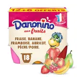 Fromage blanc  aux fruits DANONINO