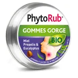 Complément alimentaire Gommes Adoucissantes Eucalyptus Propolis Bio Phytorub NUTREOV PHYSCIENCE - PHYTORUB