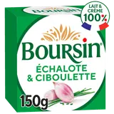 Fromage frais à tartiner Echalote & Ciboulette  BOURSIN - 150g