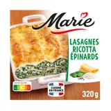 Plat Cuisiné Lasagnes Ricotta Epinards MARIE