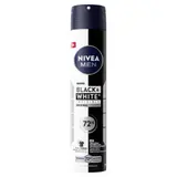 Déodorant spray homme Anti-transpirant Black & White NIVEA MEN