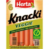 HERTA Knacki saucisses fumées végétal