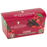 Chevaliers d'Argouges Ballotin Buchettes cerises enrobées chocolat noir 70% de Cacao 150g