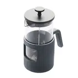 Point virgule Cafetière à piston en fonte et verre borosilicate, 1 pièce