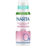 Narta Déodorant Femme Hypoallergénique Magnésium Protect Efficacité 72H Anti Odeurs 0% Alcool, 100ml