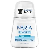 Narta Déodorant Bille Invisible 72H Anti-Traces Blanches et Jaunes Fraîcheur Pure, 50ml