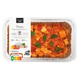 Thon à la basquaise et son riz, transformé France, barquette 750g