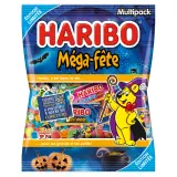 HARIBO Méga-fête surprise assortiment de bonbons en sachets individuels