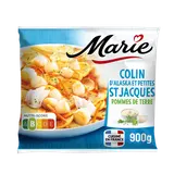 Plat cuisiné Colin d'Alaska et petites St Jacques, MARIE, 900g