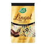 LUTTI Lingot Bonbons de chocolat noir fourré au coeur caramel