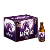 LA BÊTE Bière blonde 8% pack bouteilles