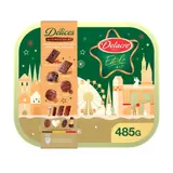Assortiment de Biscuits Délices au Chocolat Noël Etoile DELACRE