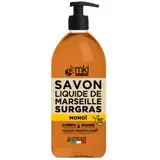 Savon Liquide de Marseille Surgras Monoï Corps & Mains MKL GREEN NATURE
