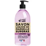 Savon Liquide de Marseille Surgras Lavande Corps & Mains MKL GREEN NATURE