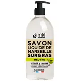 Savon Liquide de Marseille Surgras Neutre Corps & Mains MKL GREEN NATURE