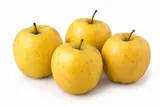 SUPER PRIX Lot de 4 pommes jaunes Lubee BIO (petit calibre), France