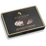Les Chevaliers d'Argouges Assortiment de chocolats lait, noir 70% et blanc, 300g