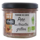 Terrine de Corse Porc aux Noisettes Grillées Bio CHARLES ANTONA