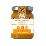Piment Jaune en Purée Extra Fort 100% Naturel CREATION GOURMANDE